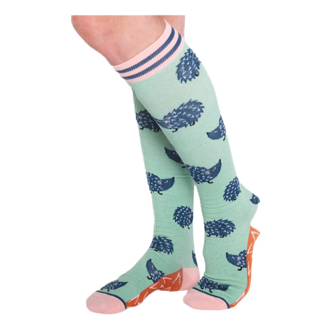 Hedgehogs compression socks - cotton rich