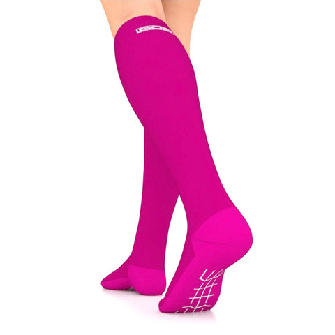 Bright Pink compression socks 20-30mmHg